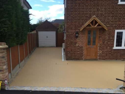 This is a photo of a Resin bound drive carried out in a district of Chester. All works done by Chester Resin Driveways